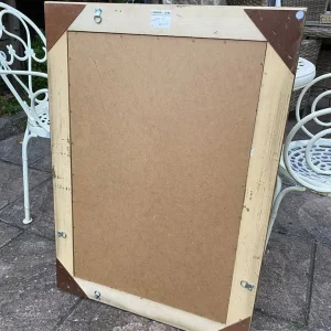 Large Wooden Gold Ornate Mirror - Image 4