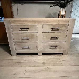 Blonde chest of drawers