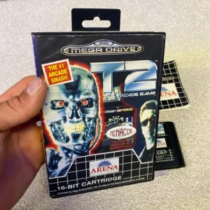 Terminator 2: The Arcade Game - Sega Mega Drive - Boxed & Complete! TESTED - Image 2