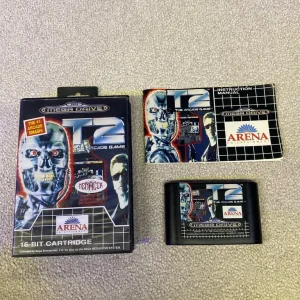 Terminator 2: The Arcade Game - Sega Mega Drive - Boxed & Complete! TESTED