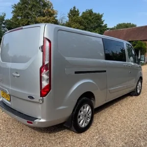 2021 Ford Transit Custom 2.0 EcoBlue 130ps Low Roof D/Cab Limited Van Auto, NO VAT !! PANEL VAN D... - Image 2