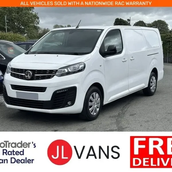 2022 Vauxhall Vivaro Turbo D 2900 Sportive L2H1 Euro 6 Panel Van Diesel Manual