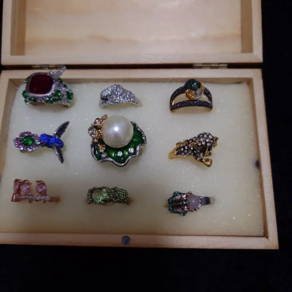 gold & silver ring collection