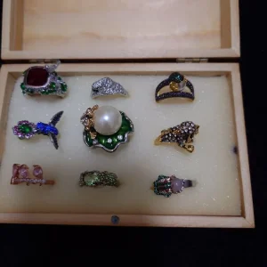 gold & silver ring collection