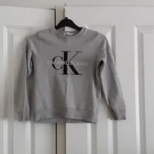 Boys Grey Calvin Klein Jumper (Size 8)