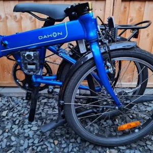 Dahon Mariner D8 Folding Bike - 20 Inch Wheel - Blue Excelent Condition - Image 2