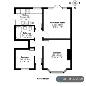 2 bedroom flat in Glenhurst Road, London, N12 (2 bed) (#2582099) - Image 2