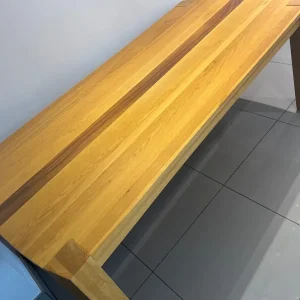 Solid Oak Dining Table - Image 2