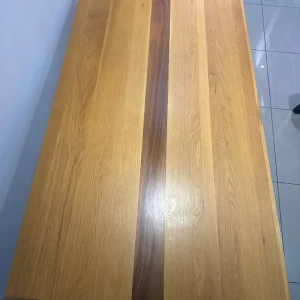 Solid Oak Dining Table - Image 3
