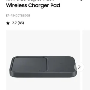 Samsung Super Fast Wireless Charger Duo - Image 3
