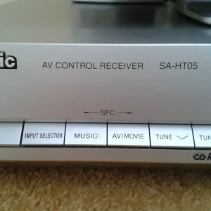 Panasonic Home Theater Sound Control Receiver SA-HT05,Subwoofer and Surround Speakers! - Image 2