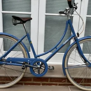 Pashley Poppy Bicycle – 20” Frame – Cornflower/Baby Blue – Great Condition, Recently Serviced
