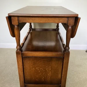 Oak Supper Trolley, Table or TV Stand - Image 3