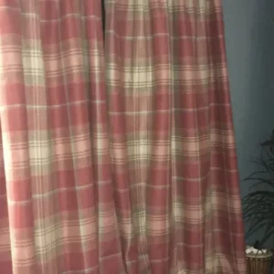 Next tartan curtains lined
