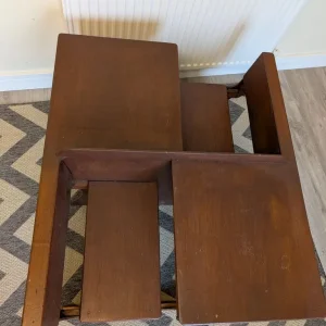 Beautiful Custom Made Vintage Double Children's Desk - Image 3
