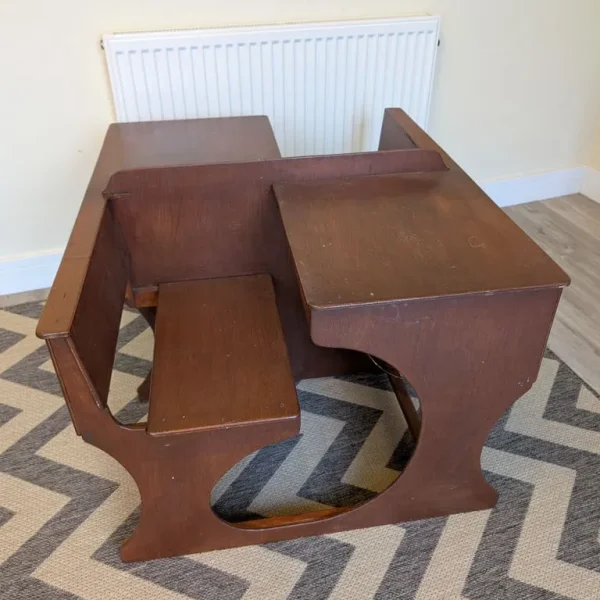 Beautiful Custom Made Vintage Double Children's Desk
