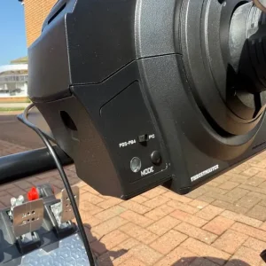 Racing simulator seat, Ferrari F1 wheel, Thrustmaster pedals, T300 servo base - Image 5
