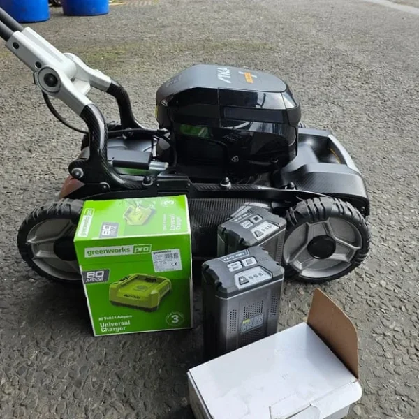 STIGA Model 1 carbon fibre lawnmower
