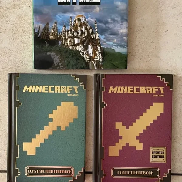 Minecraft Books x 3