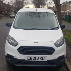 2021 Ford Transit Courier 1.5 TDCI Diesel Van in White - Image 2