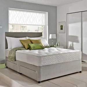 Divan bed with orthopaedic mattress and drawer base – Single, Small Double, Double, King Size