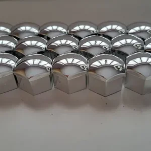 17mm AF Chromed Plastic Wheel Nut Caps and Removal Tool - Image 4