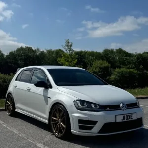 Volkswagen Golf R Mk7 Oryx White, Dynaudio, Full Leather. Stage 1 with miltek exhaust