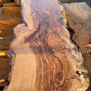 Live edge wood slabs and beams natural hardwood timber - Image 7