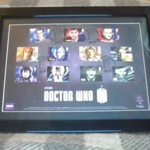 Dr Who 50th Anniversary Stamps Collection 2013