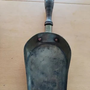 Antique brass coal shovel - Image 2