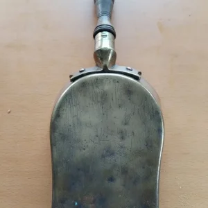 Antique brass coal shovel