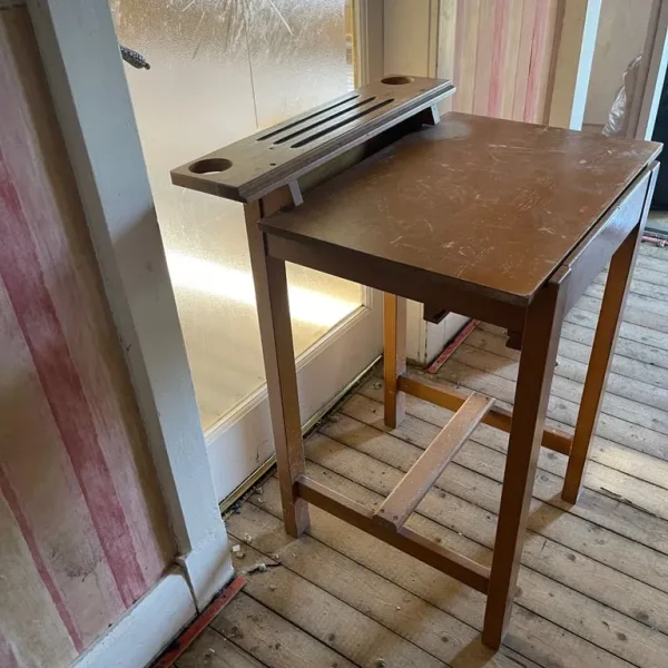 Vintage school desk