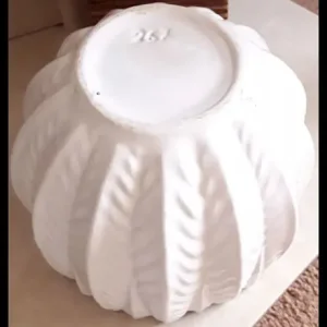 White Ceramic Jardiniere Pot - Image 7
