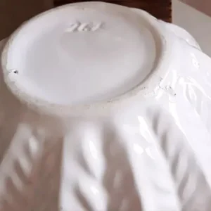White Ceramic Jardiniere Pot - Image 8
