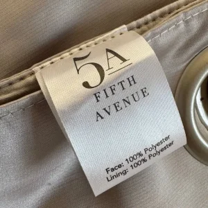 Grey silk curtains - Image 5