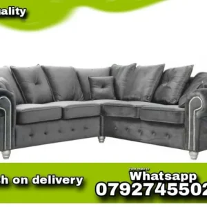 Ashwin Sofa 2 Seater and 3 Seater Corner with Stool Well