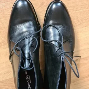 Gianni Russo formal leather shoes – vintage, size 8, new and unworn - Image 4