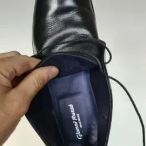 Gianni Russo formal leather shoes – vintage, size 8, new and unworn