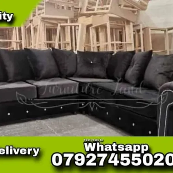 Ashwin 2 and 3 Seater Corner Sofa with Stool Well