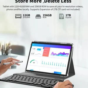 256Gb Android Tablet with keyboard and mouse - Image 5