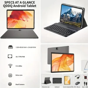 256Gb Android Tablet with keyboard and mouse - Image 6