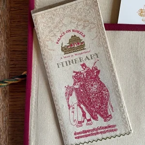 Steam Train Indian Palace On Wheels Gift Writing Pack - Image 3