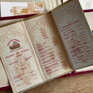Steam Train Indian Palace On Wheels Gift Writing Pack - Image 4