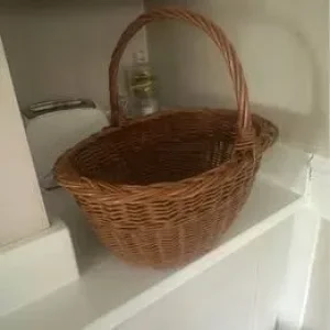 Vintage Wicker Basket - Image 2