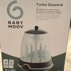 Babymoov Turbo Steam + 2-in-1 steriliser and bottle dryer