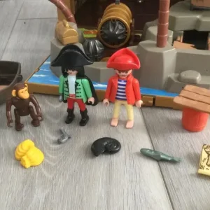 PlayMobil Take along carry case Treasure Chest with figures and accessories vintage - Image 2