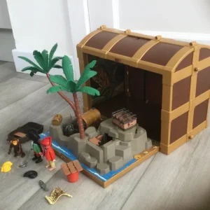 PlayMobil Take along carry case Treasure Chest with figures and accessories vintage - Image 5