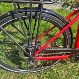 Trek FX+ 2 EBIKE in viper red - Image 3