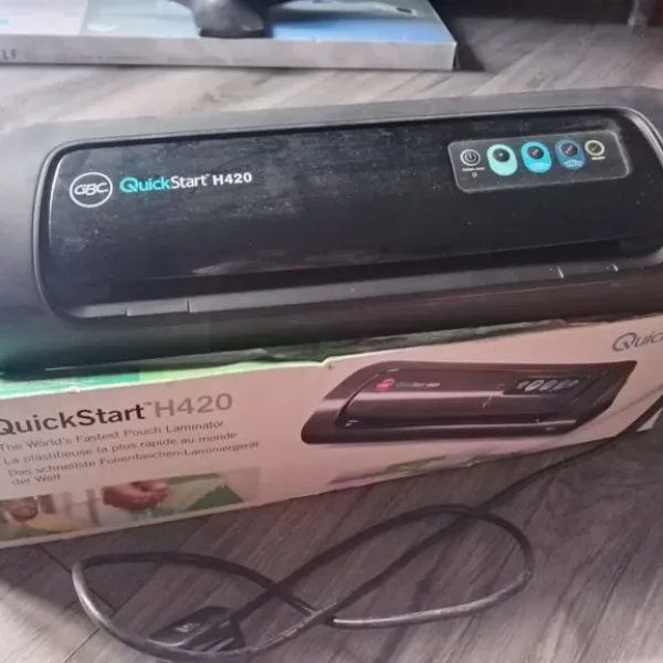 Quick start H420 laminator