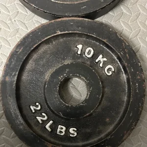 40kg olympic plates and 6ft Olympic bar - Image 6